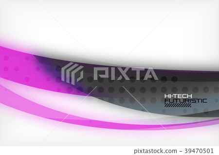 Glossy wave vector background 39470501
