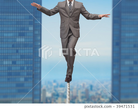 面對風險的商人 39471531