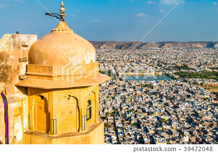 View of Jaipur from Nahargarh Fort - Rajasthan 39472048