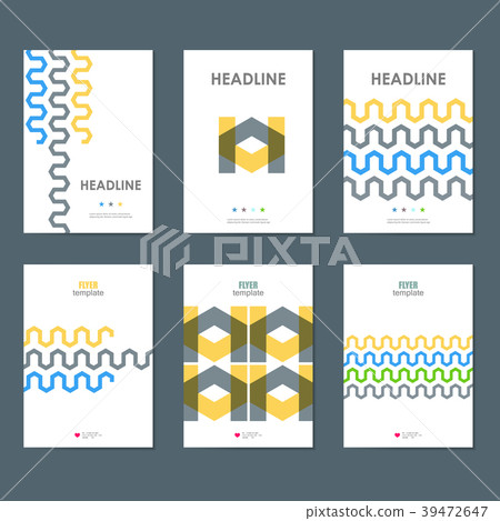 Seamless hexagon vector pattern 39472647