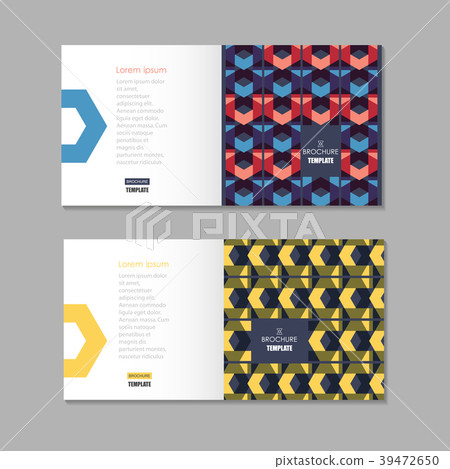 Seamless hexagon vector pattern 39472650