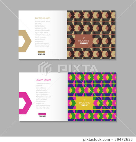 Seamless hexagon vector pattern 39472653