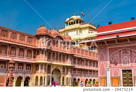 Walls of City Palace in Jaipur - Rajasthan, India Walls of City Palace in Jaipur - Rajasthan, India 39473214