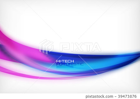 Glossy wave vector background 39473876