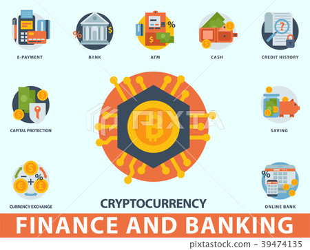 Money finanse vector icons banking safety business Money finanse vector icons banking safety business 39474135