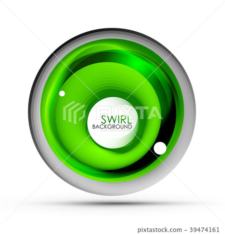Spiral swirl flowing lines 3d vector abstract Spiral swirl flowing lines 3d vector abstract 39474161
