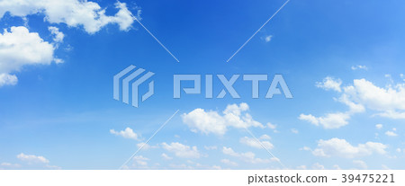 Panorama sky and cloud natural background. 39475221