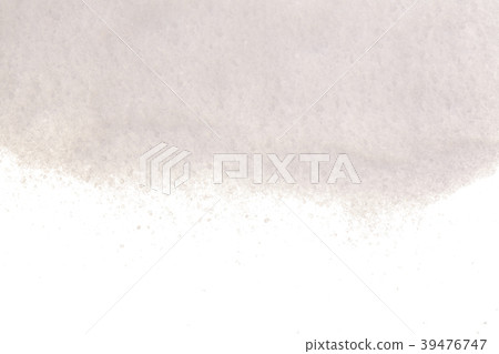 Pile of salt crystals isolated over the white 39476747