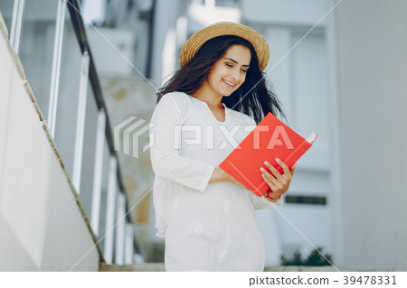 girl with book girl with book 39478331