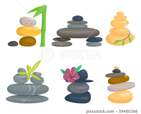 Pyramid from sea pebble relax heap stones healthy Pyramid from sea pebble relax heap stones healthy 39480366