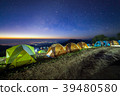 Starry night sky with tent at Doi AngKhang 39480580