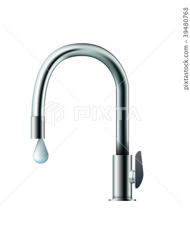 Shiny faucet illustration. 39480768