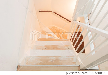 Painting an vintage stairs Painting an vintage stairs 39480833