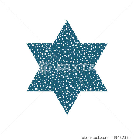 Israel Independence Day icons in in star shape 39482333