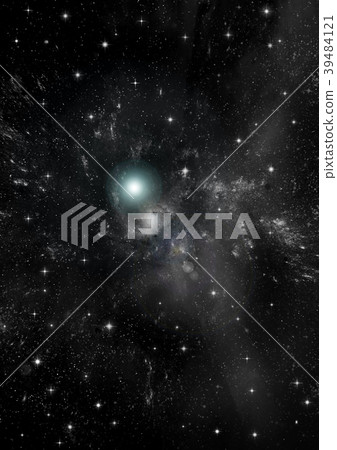 galaxy in a free space 39484121