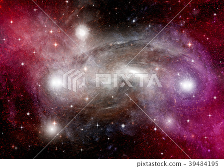 galaxy in a free space 39484195