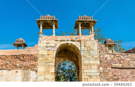 Rana Ratan Singh Mahal, a palace at Chittorgarh 39484263