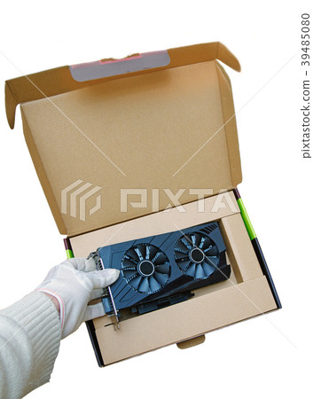 Computer video card GPU Computer video card GPU 39485080