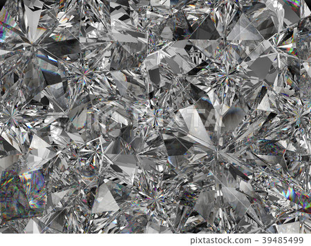 diamond structure extreme closeup and kaleidoscope 39485499