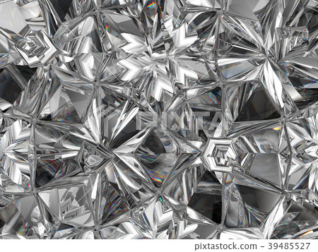 Precious Gemstone closeup texture and kaleidoscope 39485527