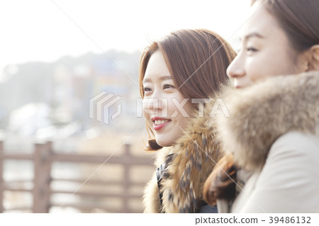 Couple, friend, travel, Gangneung, Gangwon-do Couple, friend, travel, Gangneung, Gangwon-do 39486132