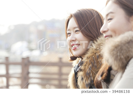Couple, friend, travel, Gangneung, Gangwon-do Couple, friend, travel, Gangneung, Gangwon-do 39486138