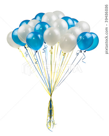 white and blue balloons white and blue balloons 39486886
