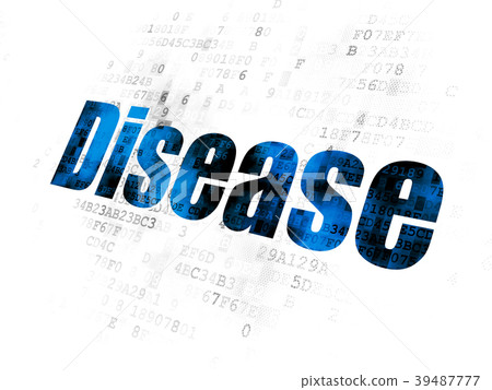 Medicine concept: Disease on Digital background 39487777