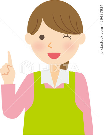 Apron woman Apron woman 39487934