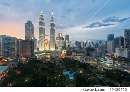 Kuala Lumpur skyscraper, Malaysia. Kuala Lumpur skyscraper, Malaysia. 39489750