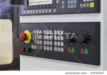 control panel of cnc machine control panel of cnc machine 39489887