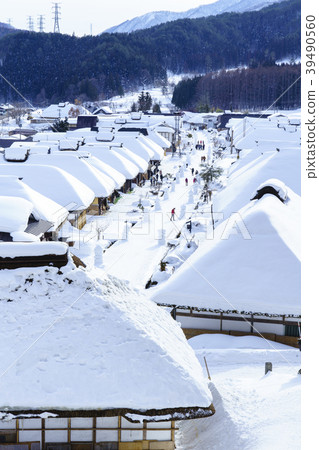 日本 福島 大內宿 合掌村 日本 福島 大內宿 合掌村 39490560