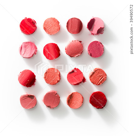Lipsticks cut isolated on white background 39490572