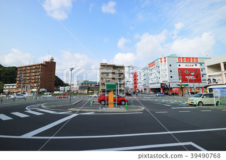 Ijuin Station North Exit and the cityscape of Hioki City 39490768