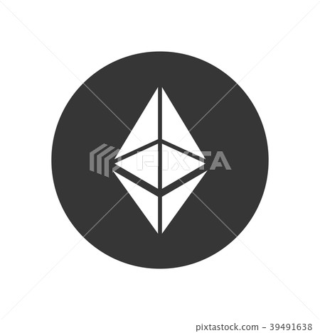Ethereum Coin Sign. Crypto Currency Icon. Vector-插圖素材 [39491638] - PIXTA圖庫