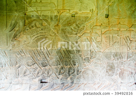 Mural painting of Angkor Wat 39492816