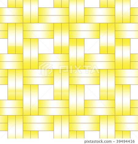 Yellow Ribbons Pattern the yellow ribbon pattern seamless weave pattern - Stock Illustration ...