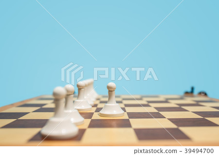 The chess board and game concept of business ideas The chess board and game concept of business ideas 39494700