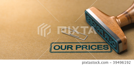 Our prices, web header. Our prices, web header. 39496192