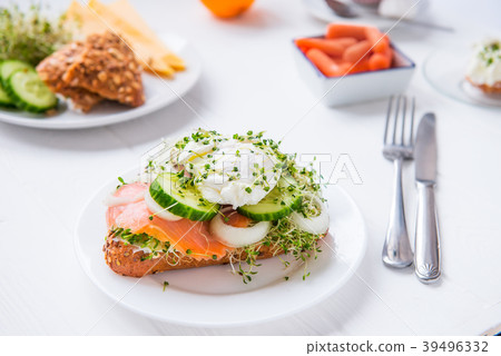Healthy breakfast concept. Selective focus. Healthy breakfast concept. Selective focus. 39496332