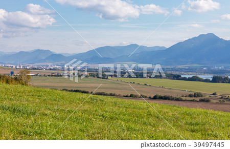 Summer hills close to Liptovsky Mikulas town 39497445