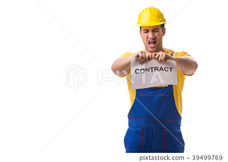 Worker not happy with his employment contract 39499769