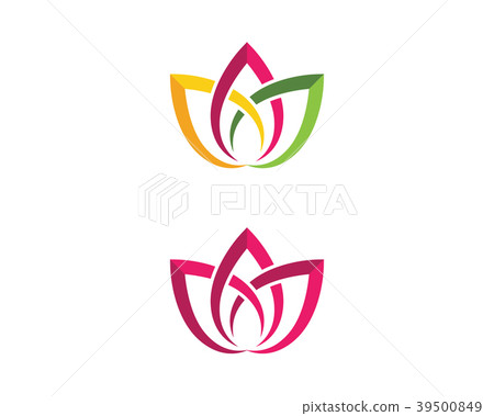 Beauty Vector lotus flowers design 39500849