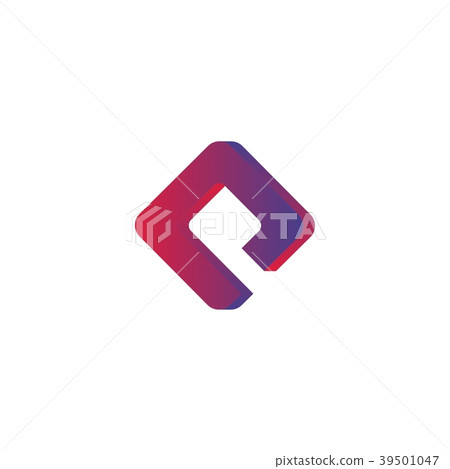 Abstract letter P logo icon Abstract letter P logo icon 39501047
