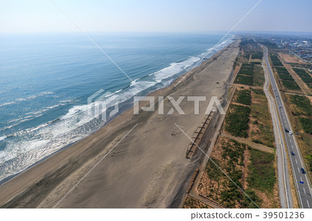 Aerial view near the Kujukuri Shirokocho interchange Aerial view near the Kujukuri Shirokocho interchange 39501236