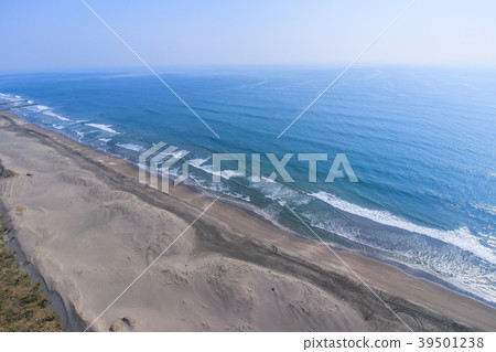 Aerial view near the Kujukuri Shirokocho interchange 39501238