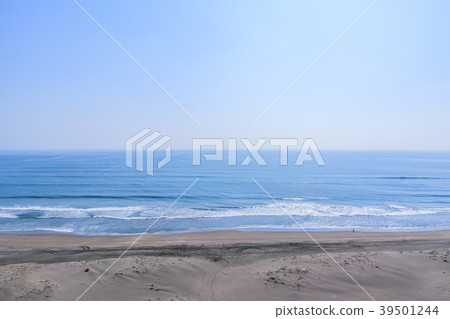 Kujukuri Shirokocho立交橋附近的鳥瞰圖 39501244