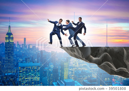 Business unethical competition concept with 39501808