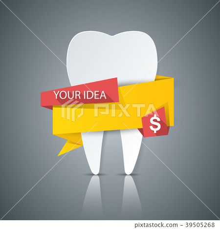 Business Infographics. Tooth icon. 39505268