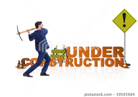 Concept of under construction for your webpage 39505984